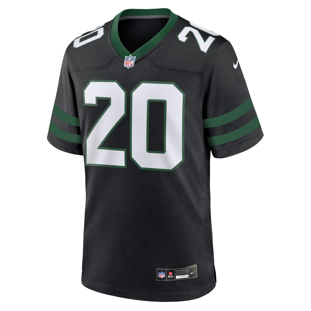 New York Jets Breece Hall Nike Legacy White Game Jersey