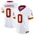 Washington Commanders Mike Sainristil Nike White Vapor FUSE Stitched Limited Jersey