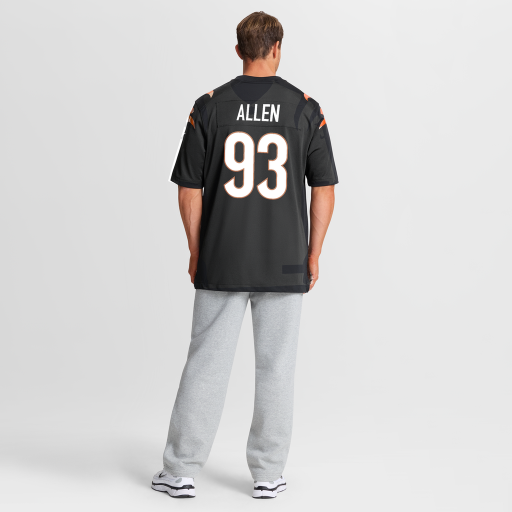 Cincinnati Bengals Jonathan Allen Nike Black Game Jersey