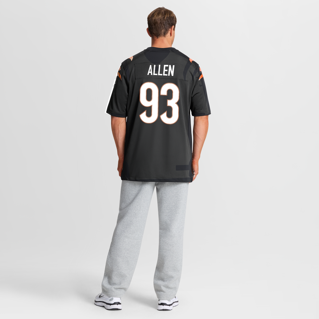 Cincinnati Bengals Jonathan Allen Nike Black Game Jersey