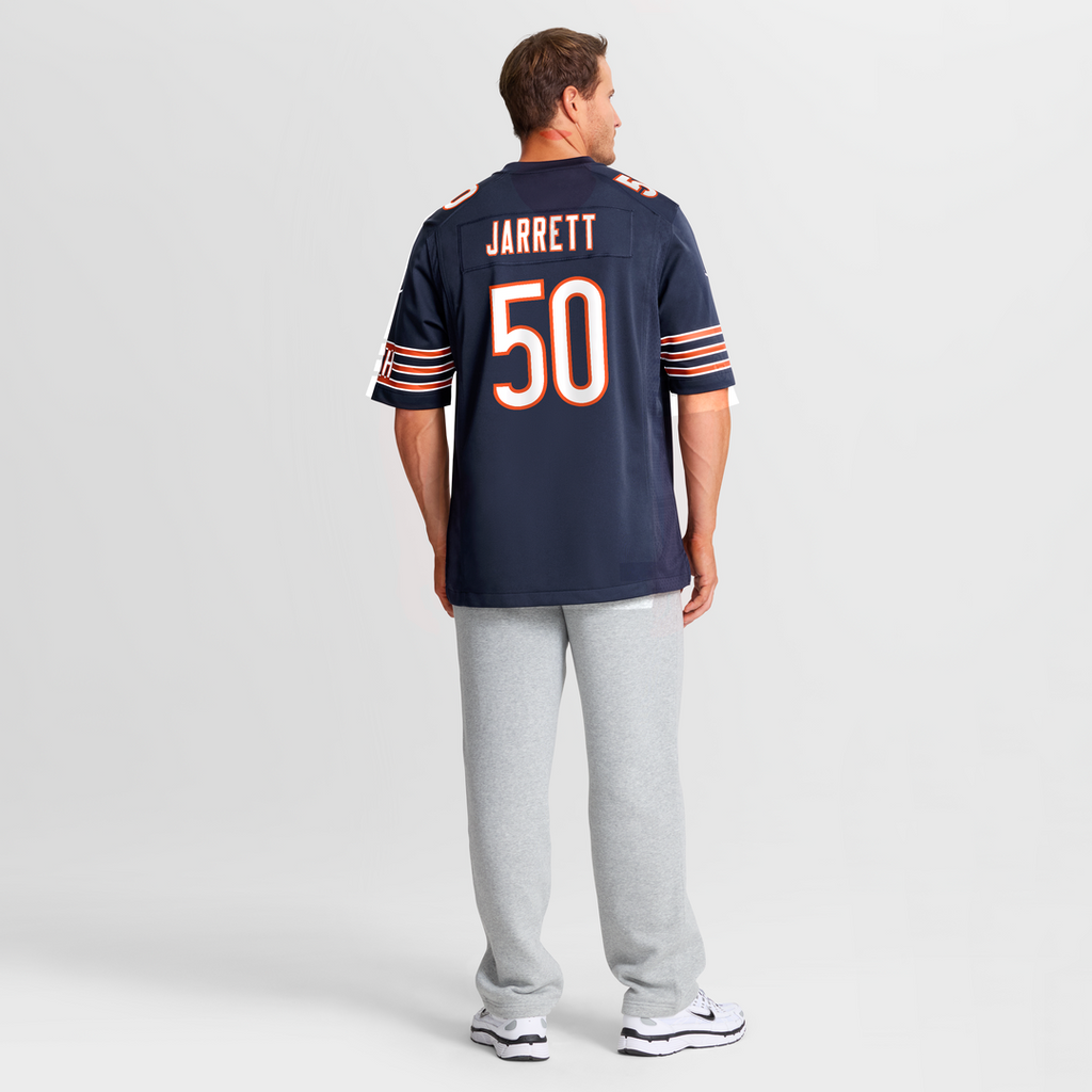 Chicago Bears Grady Jarrett Nike Navy Game Jersey