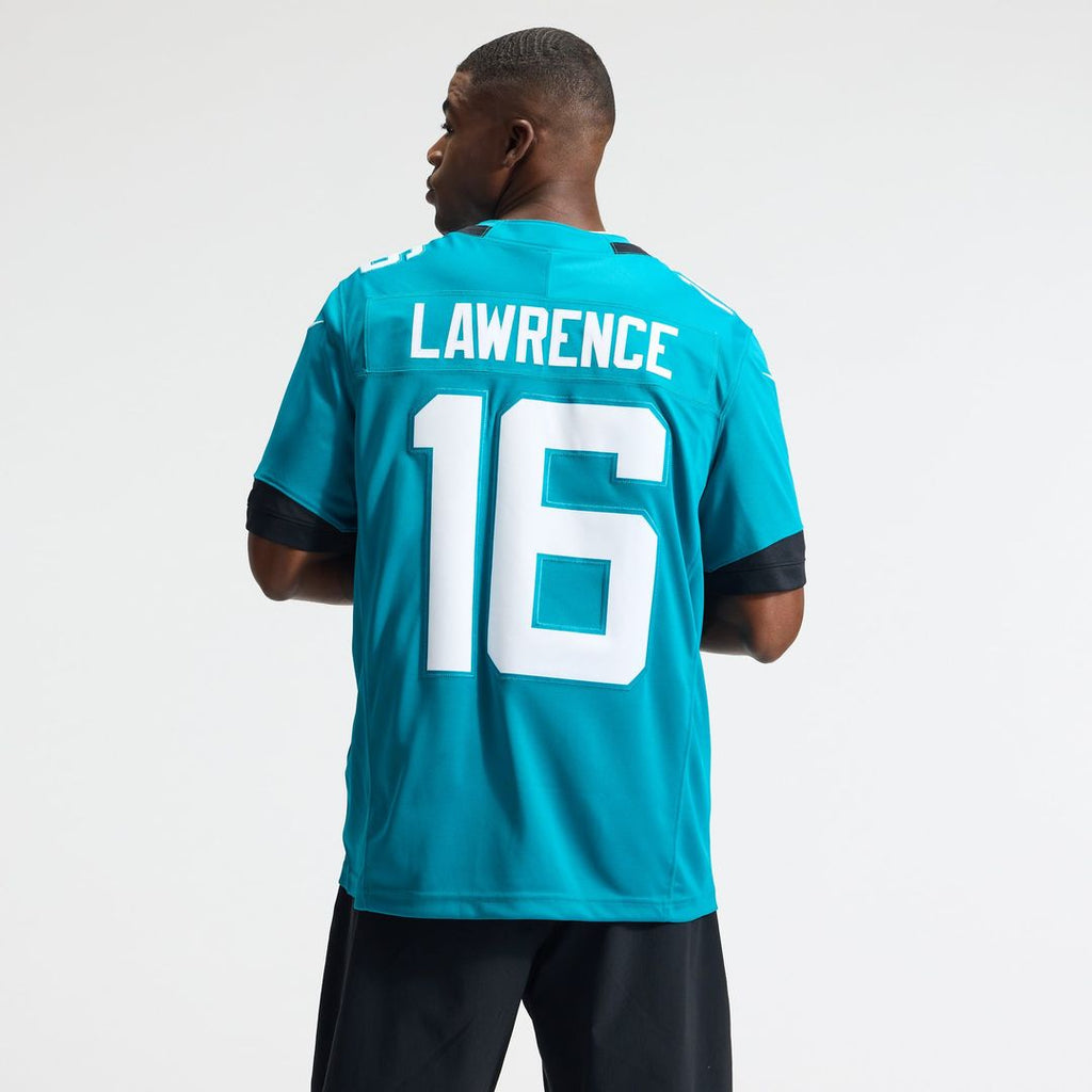Jacksonville Jaguars Trevor Lawrence Nike Teal Team Vapor FUSE Stitched Limited Jersey