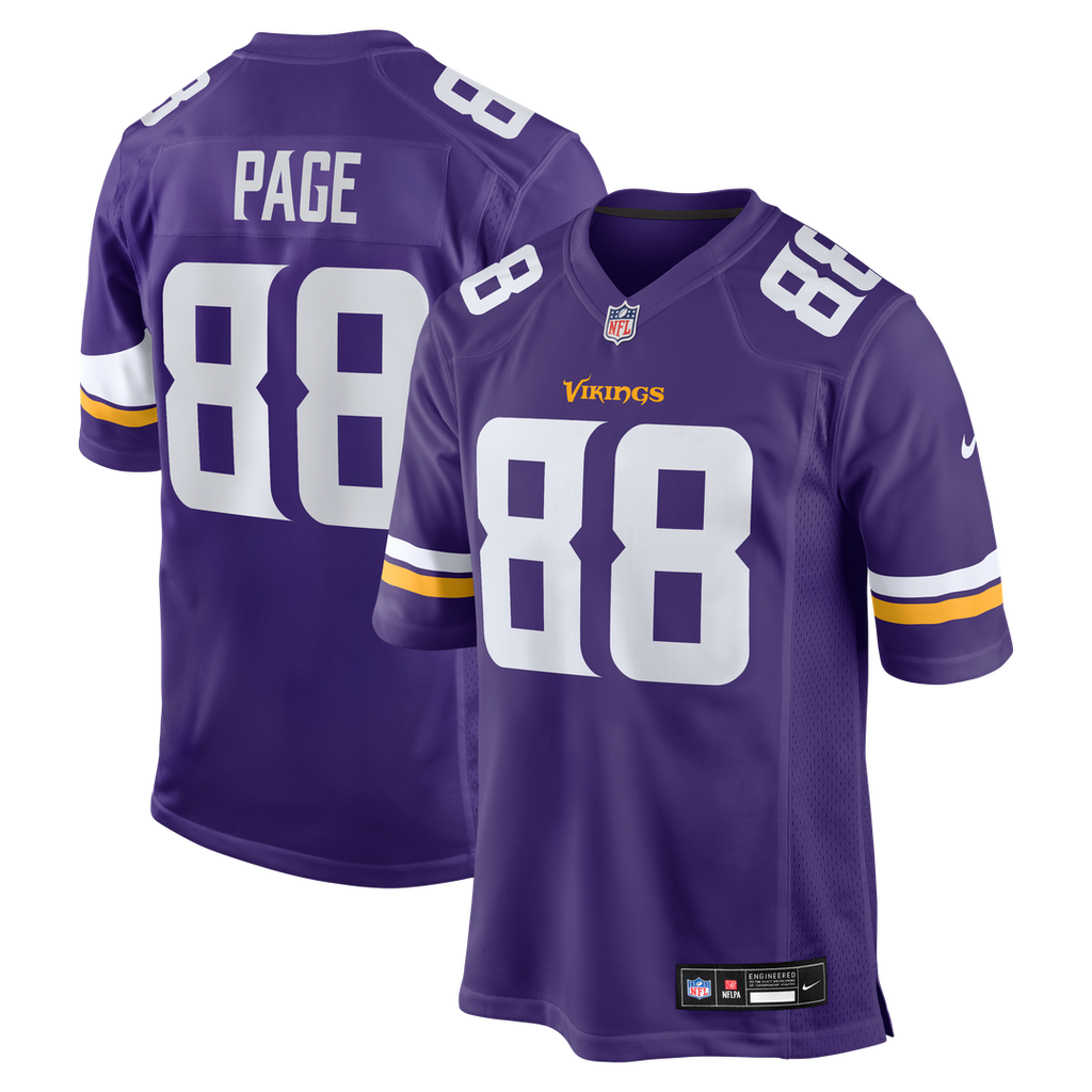 Minnesota Vikings Alan Page Nike Purple Retired Player Game Jersey