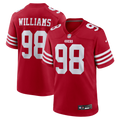 San Francisco 49ers Mykel Williams Nike Scarlet Game Jersey