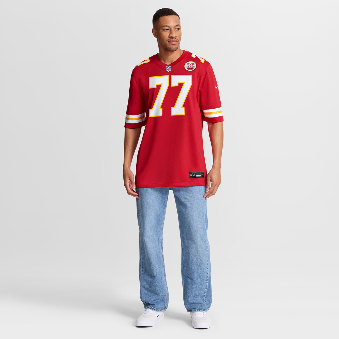 Kansas City Chiefs Jaylon Moore Nike Red Game Jersey