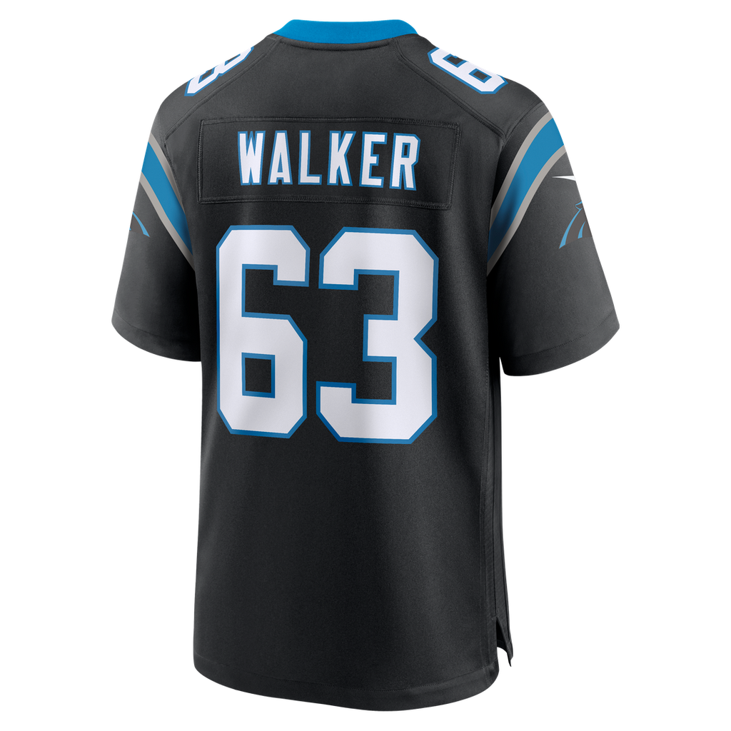 Carolina Panthers Rasheed Walker Nike Black Game Jersey