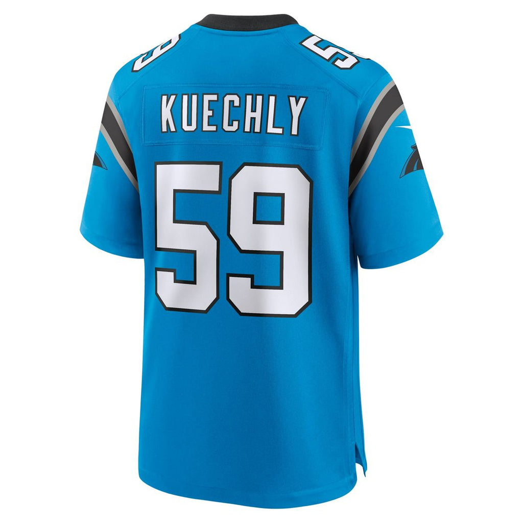 Carolina Panthers Luke Kuechly Nike Black Game Jersey