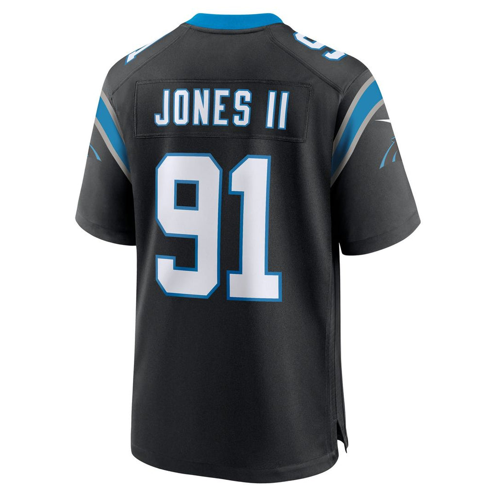 Carolina Panthers Patrick Jones II Nike Black Game Jersey