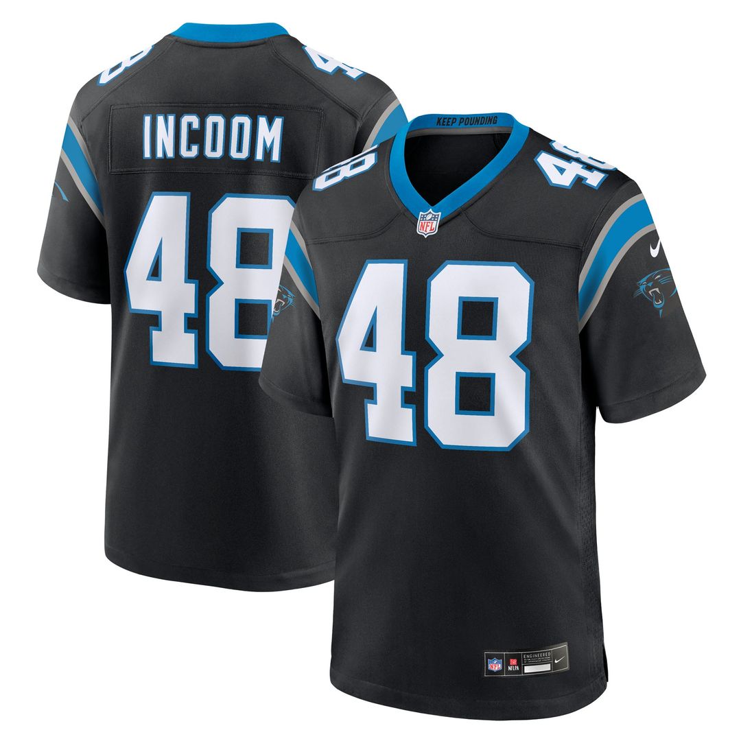Carolina Panthers Thomas Incoom Nike Black Game Jersey