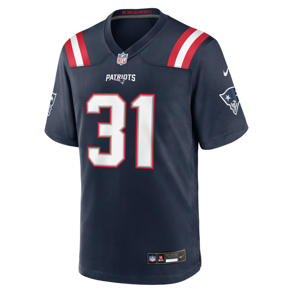 New England Patriots Kevin Byard III Nike Navy Game Jersey