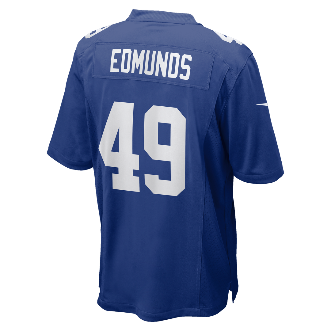 New York Giants Tremaine Edmunds Nike Royal Game Jersey