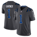 Indianapolis Colts Ahmad Sauce Gardner Nike Anthracite 2026 Rivalries Collection Stitched Limited Jersey