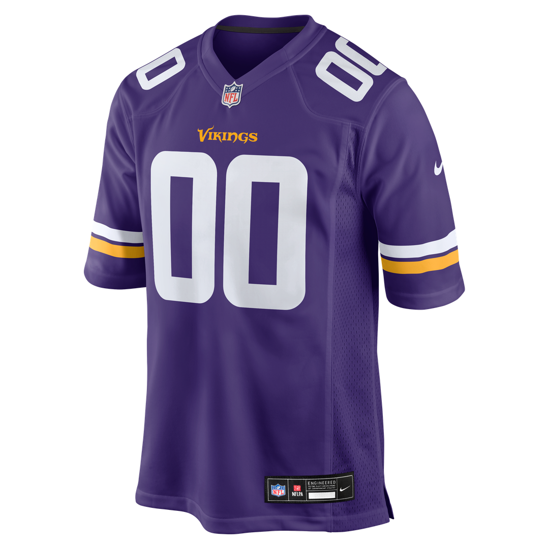 Minnesota Vikings Nike Purple Custom Jersey