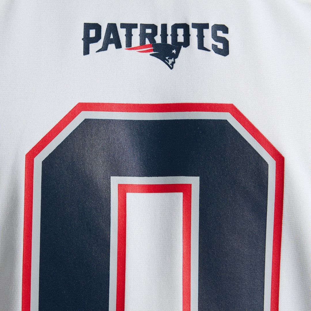 New England Patriots Christian Gonzalez Nike Navy Game Jersey