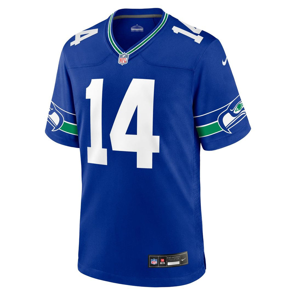 Seattle Seahawks Sam Darnold Nike Royal Alternate Game Jersey
