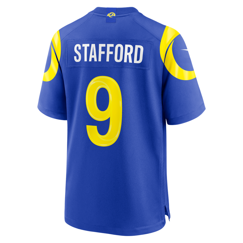 Los Angeles Rams Matthew Stafford Nike White White Game Jersey