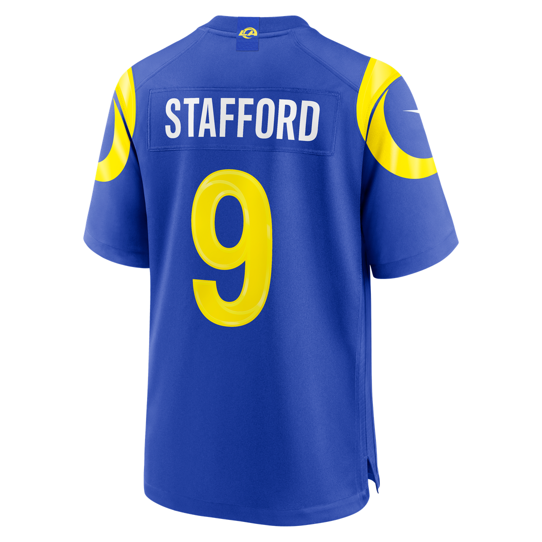 Los Angeles Rams Matthew Stafford Nike White White Game Jersey