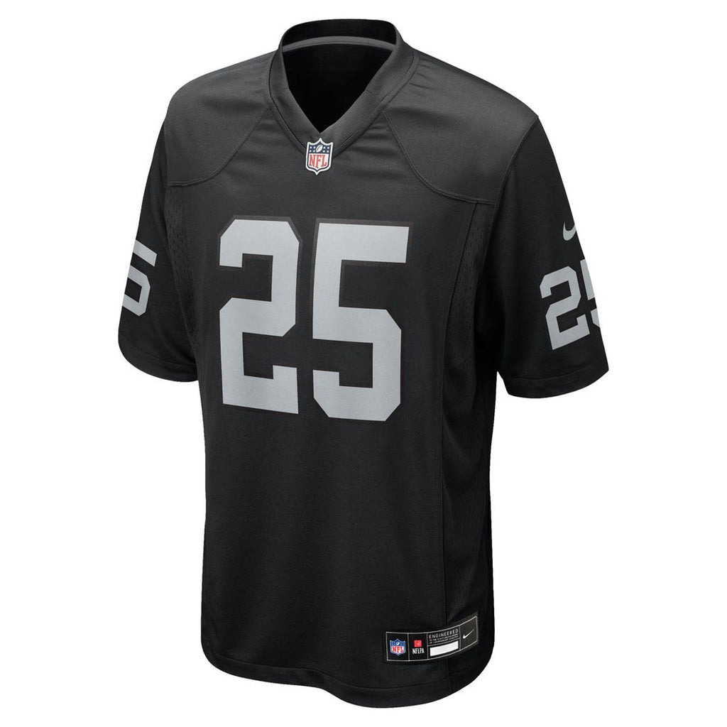 Las Vegas Raiders Fred Biletnikoff Nike Black Retired Player Game Jersey