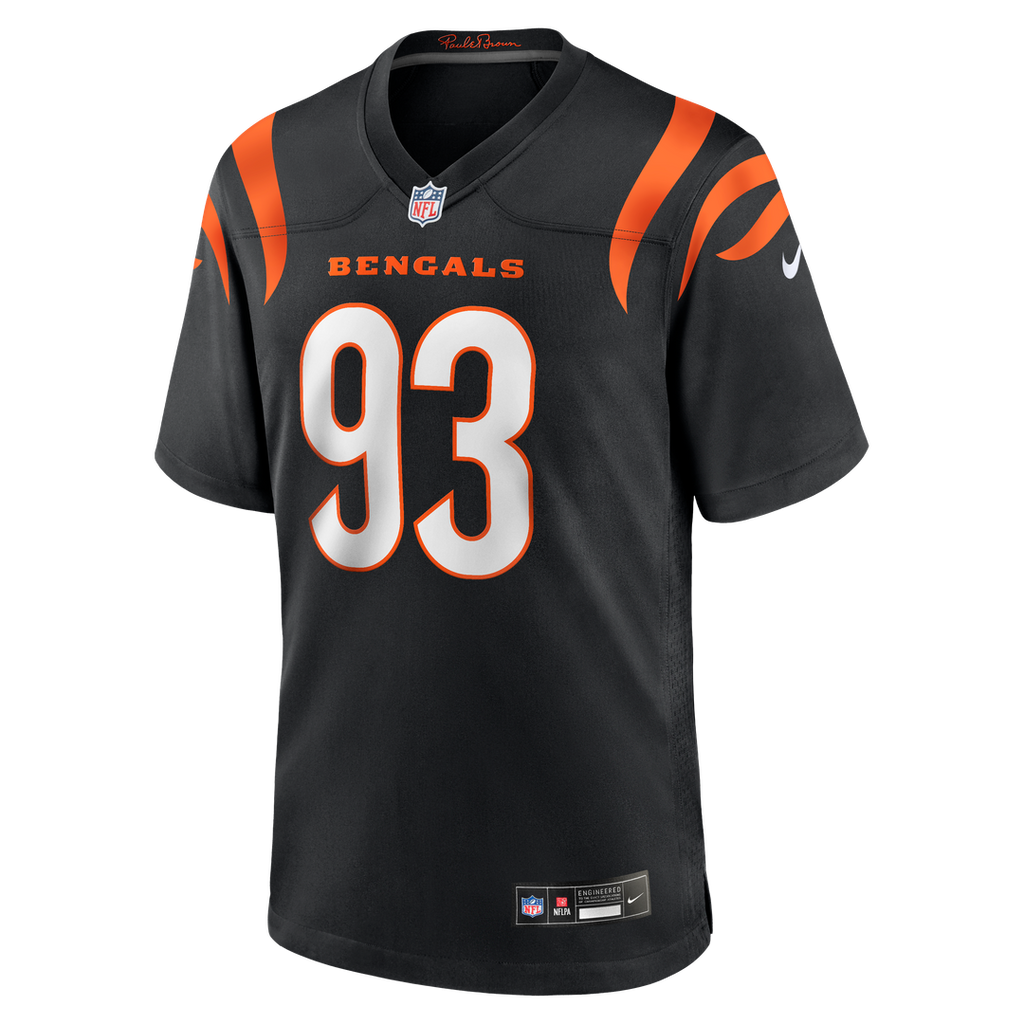 Cincinnati Bengals Jonathan Allen Nike Black Game Jersey