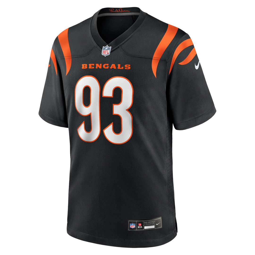 Cincinnati Bengals Jonathan Allen Nike Black Game Jersey