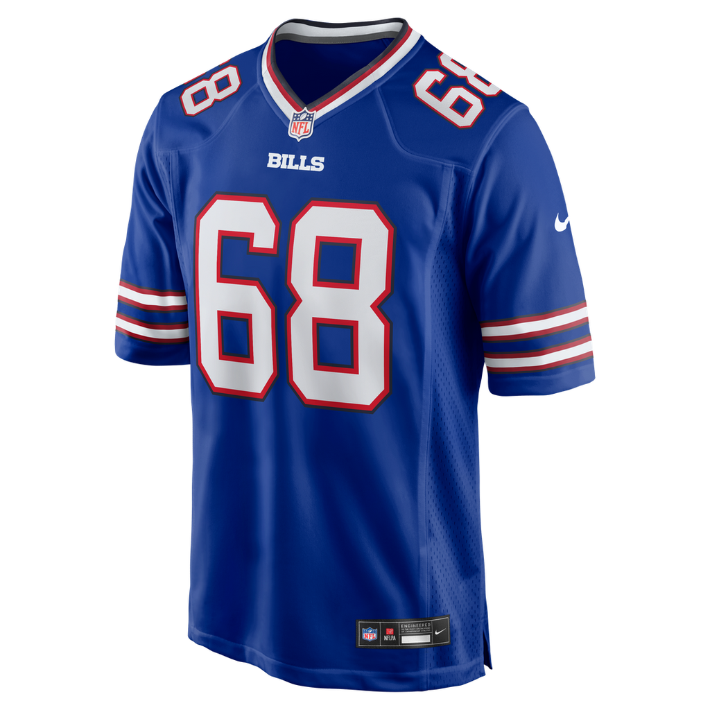 Buffalo Bills Garrett McGhin Nike Royal Game Jersey