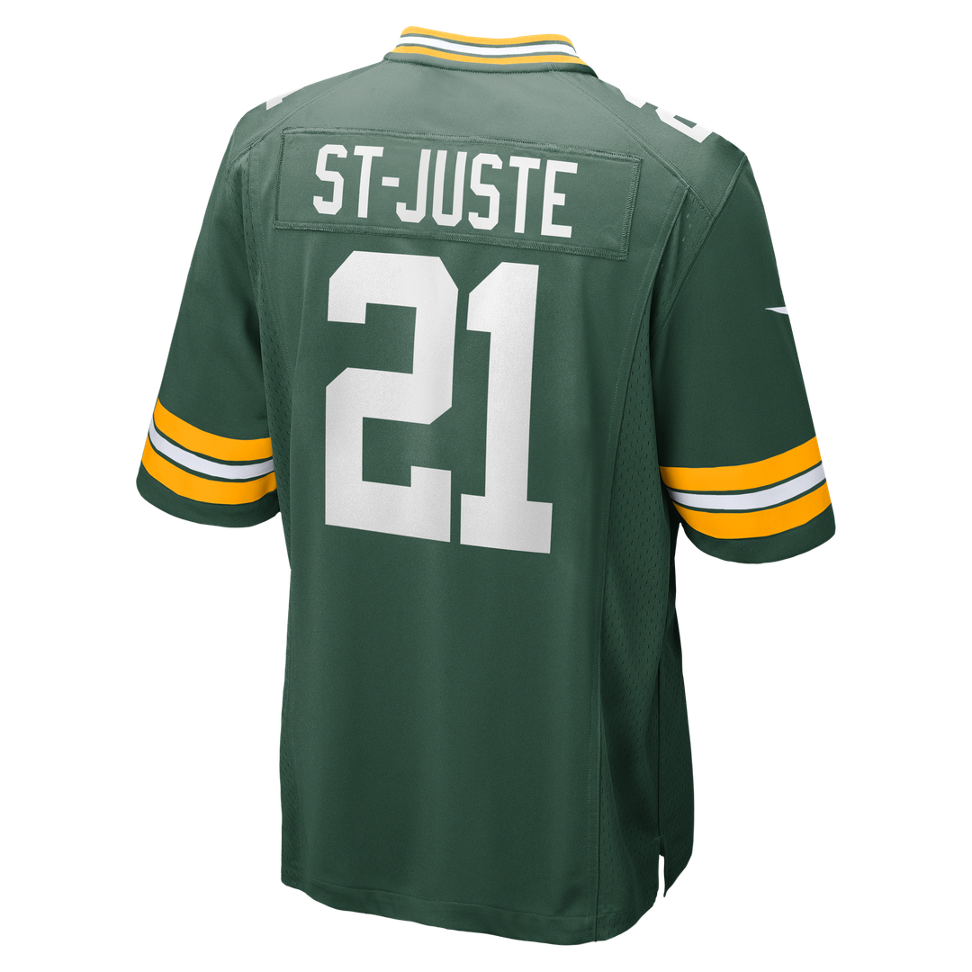 Green Bay Packers Benjamin St - Juste Nike Green Game Jersey