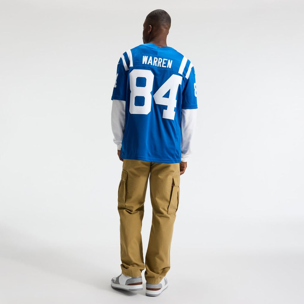 Indianapolis Colts Tyler Warren Nike White Vapor FUSE Stitched Limited Jersey