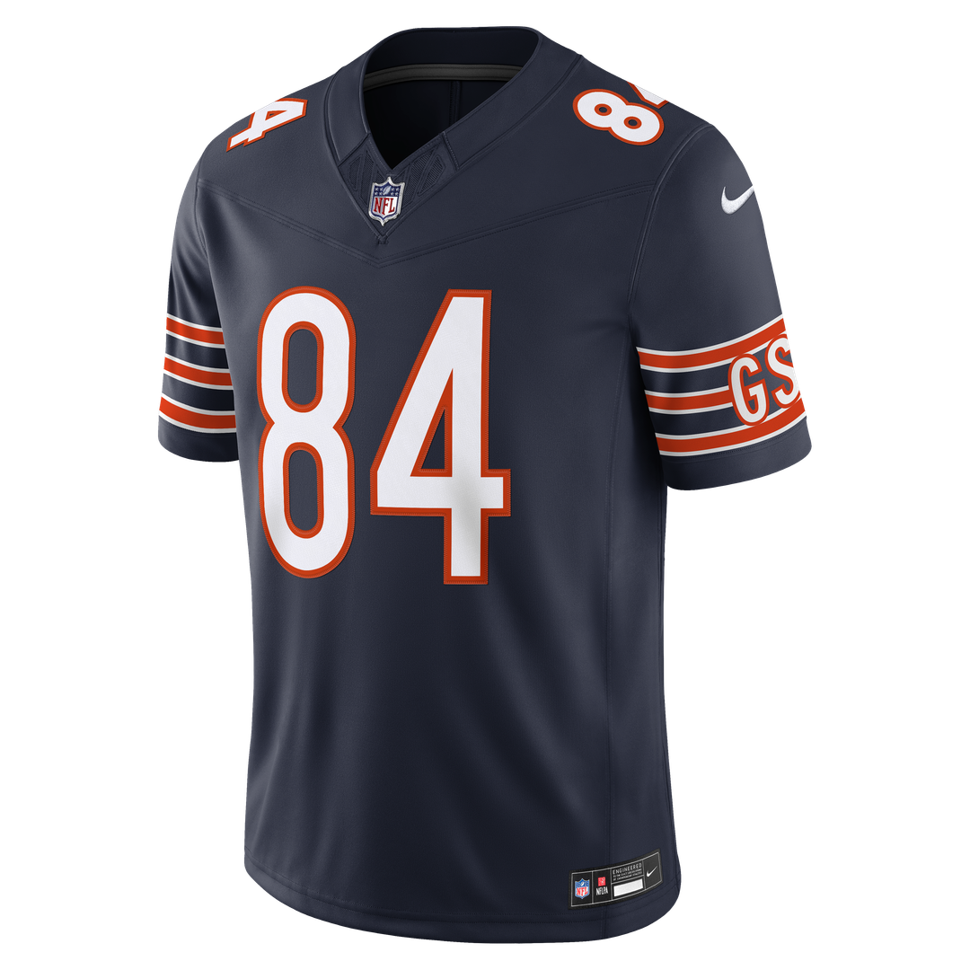 Chicago Bears Colston Loveland Nike Navy Team Vapor FUSE Stitched Limited Jersey