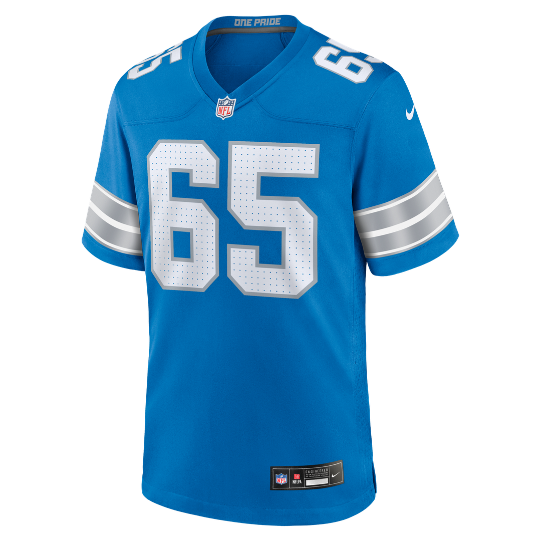 Detroit Lions Seth McLaughlin Nike Blue Game Jersey
