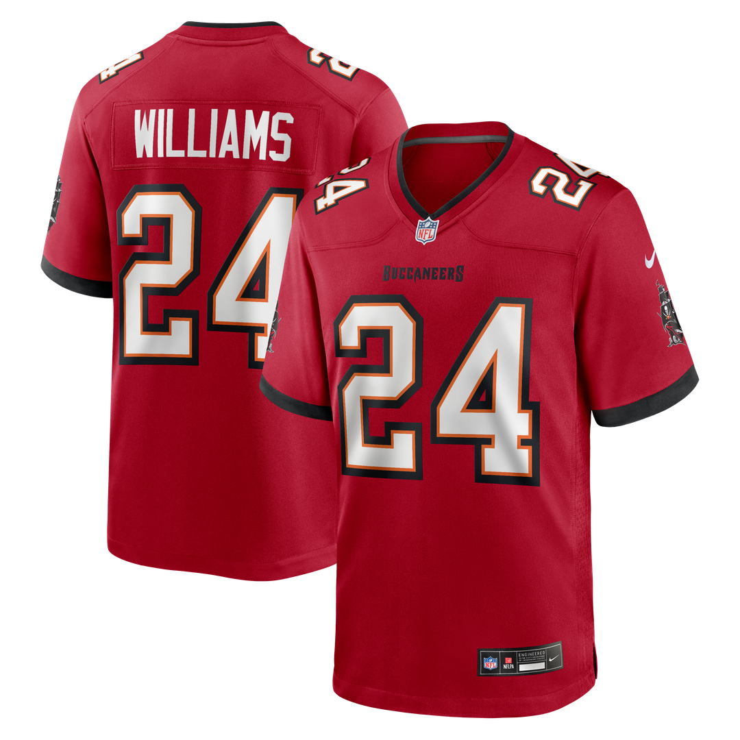 Tampa Bay Buccaneers Cadillac Williams Nike Red Retired Player Game Jersey