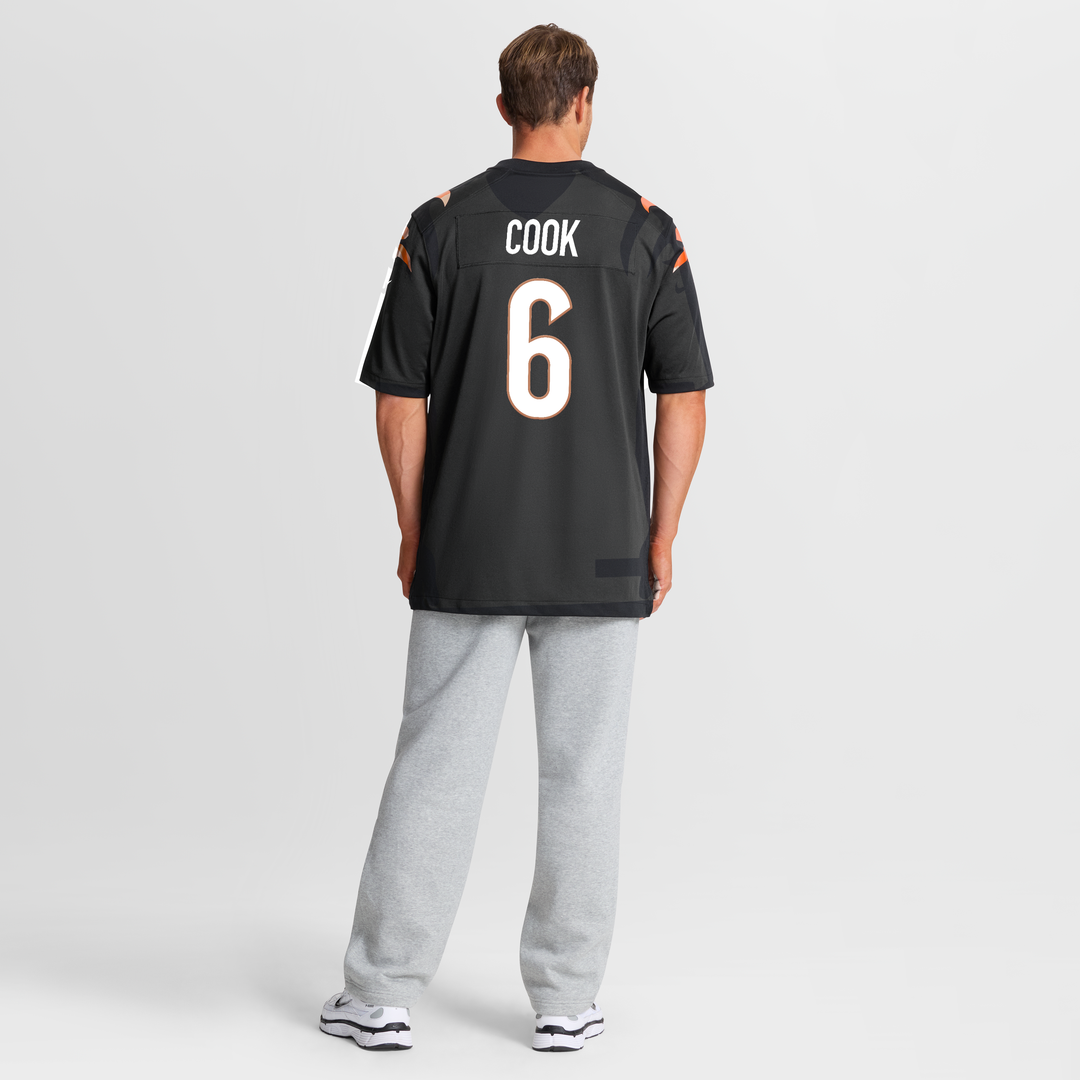 Cincinnati Bengals Bryan Cook Nike Black Game Jersey