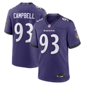 Baltimore Ravens Calais Campbell Nike Purple Game Jersey
