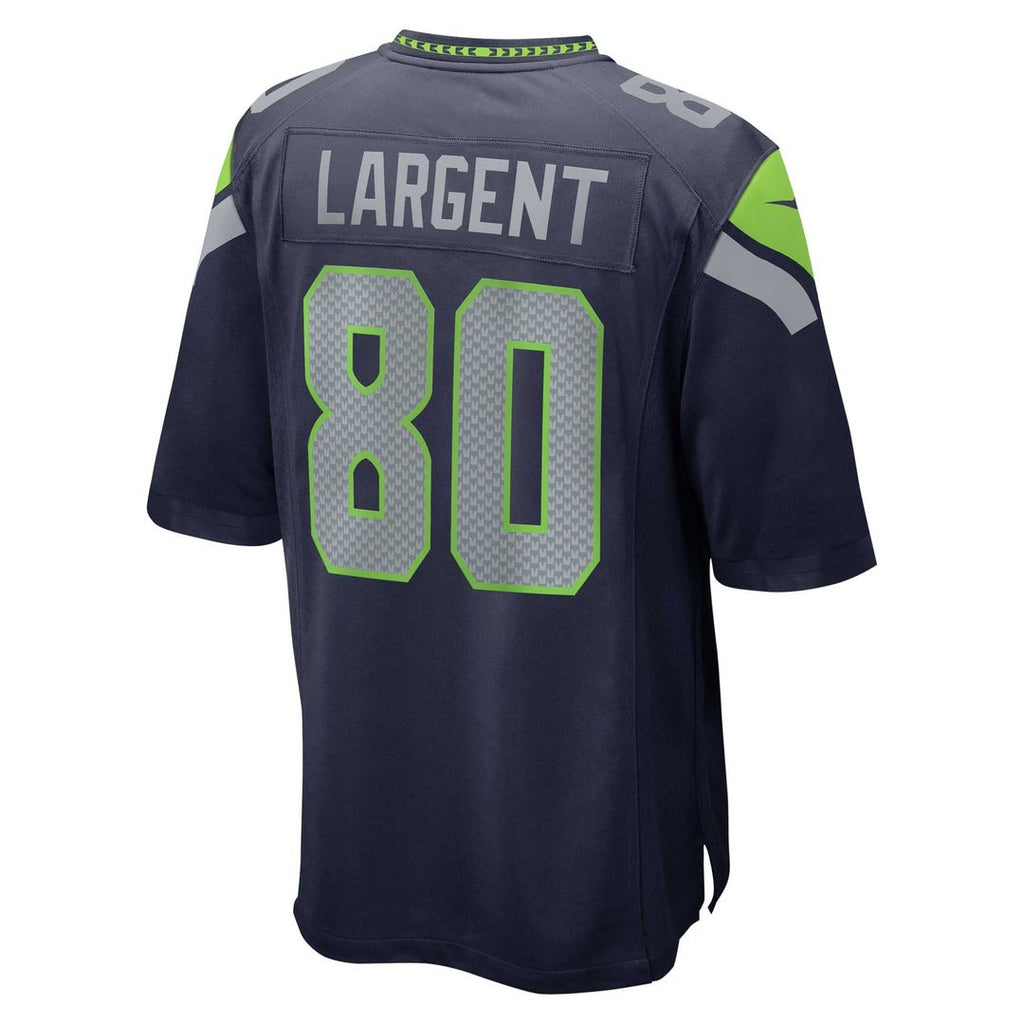 Seattle Seahawks Steve Largent Nike College Navy Retired Game Jersey