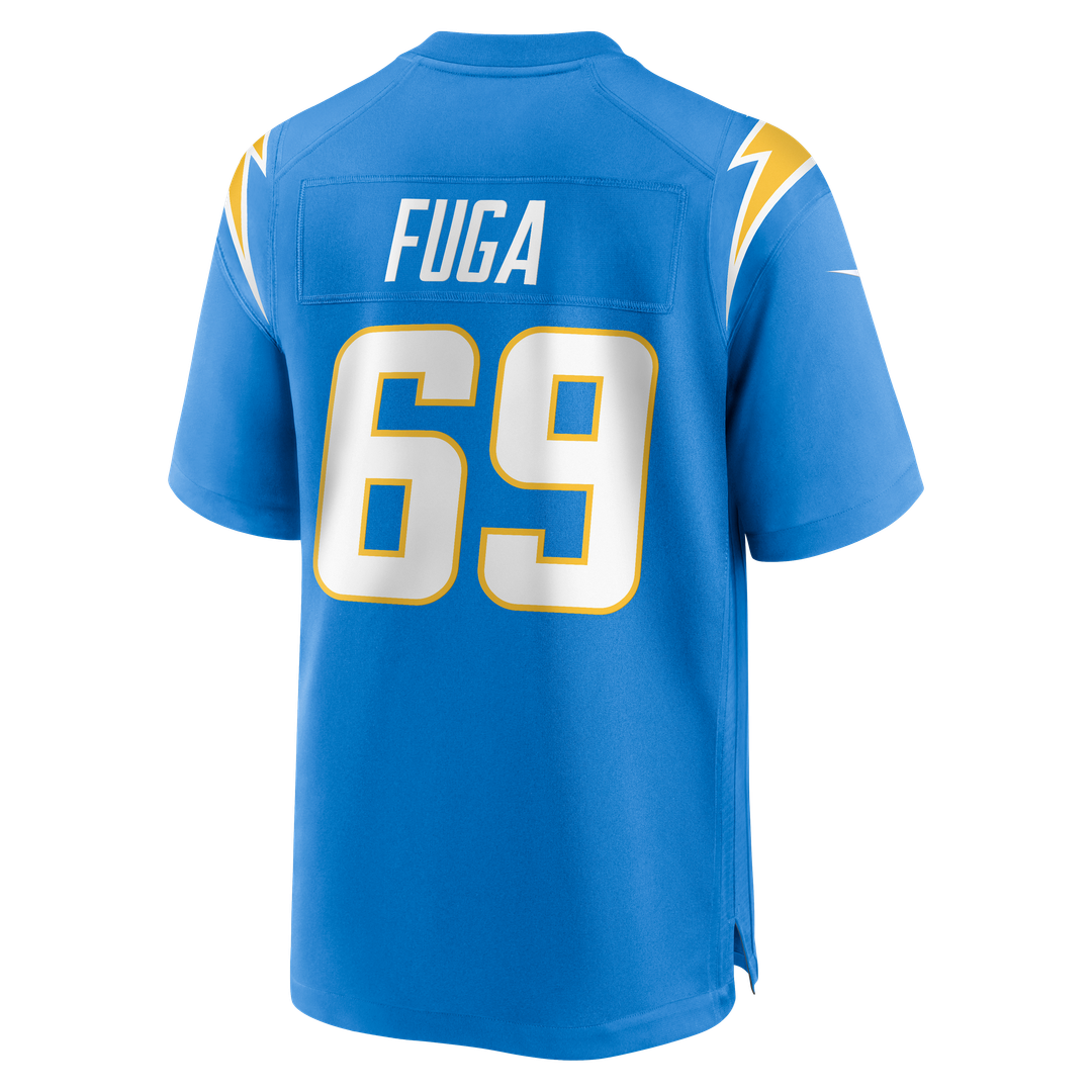Los Angeles Chargers Josh Fuga Nike Powder Blue Game Jersey