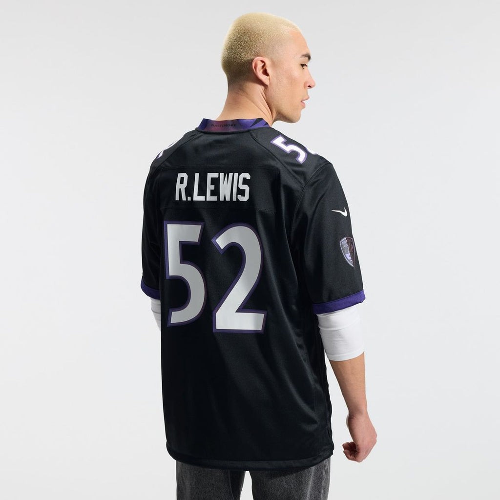 Baltimore Ravens Ray Lewis Nike Black Alternate Retired Game Jersey