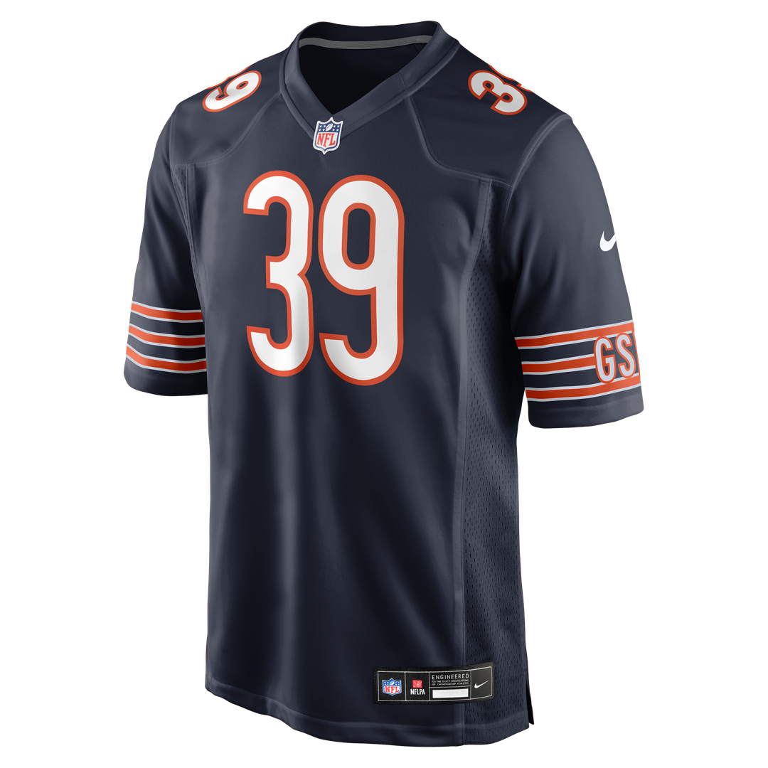 Chicago Bears Josh Blackwell Nike Navy Game Jersey