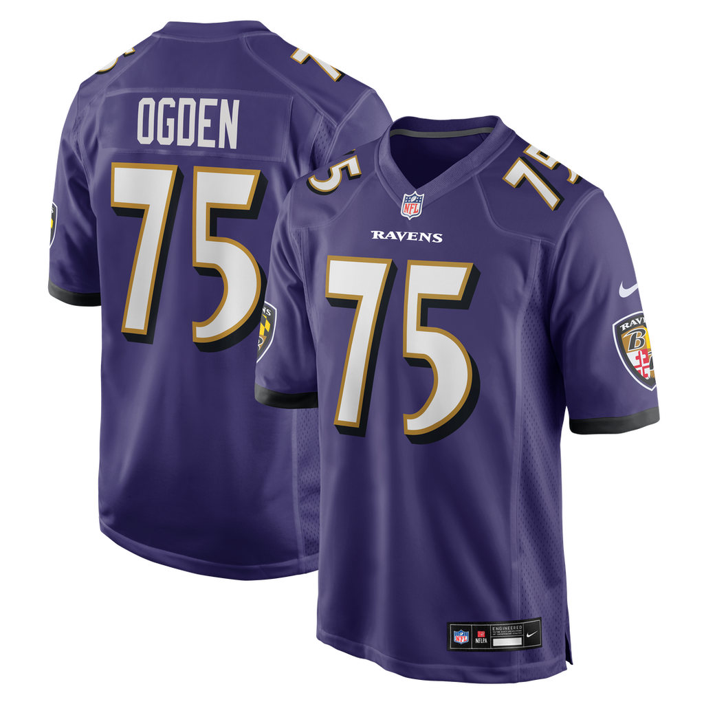 Baltimore Ravens Jonathan Ogden Nike Purple Retired Player Game Jersey