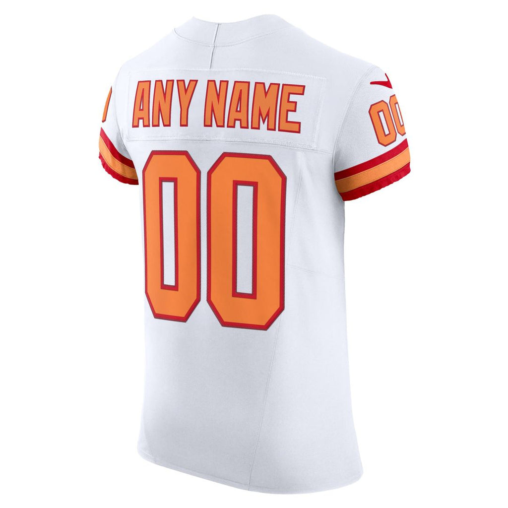 Tampa Bay Buccaneers Nike White Vapor FUSE Custom Elite Jersey
