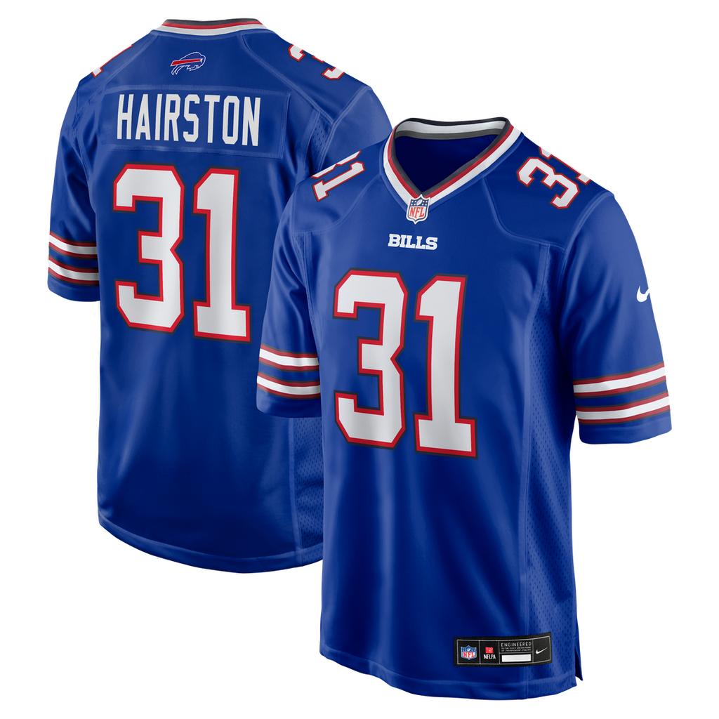 Buffalo Bills Maxwell Hairston Nike Royal Game Jersey