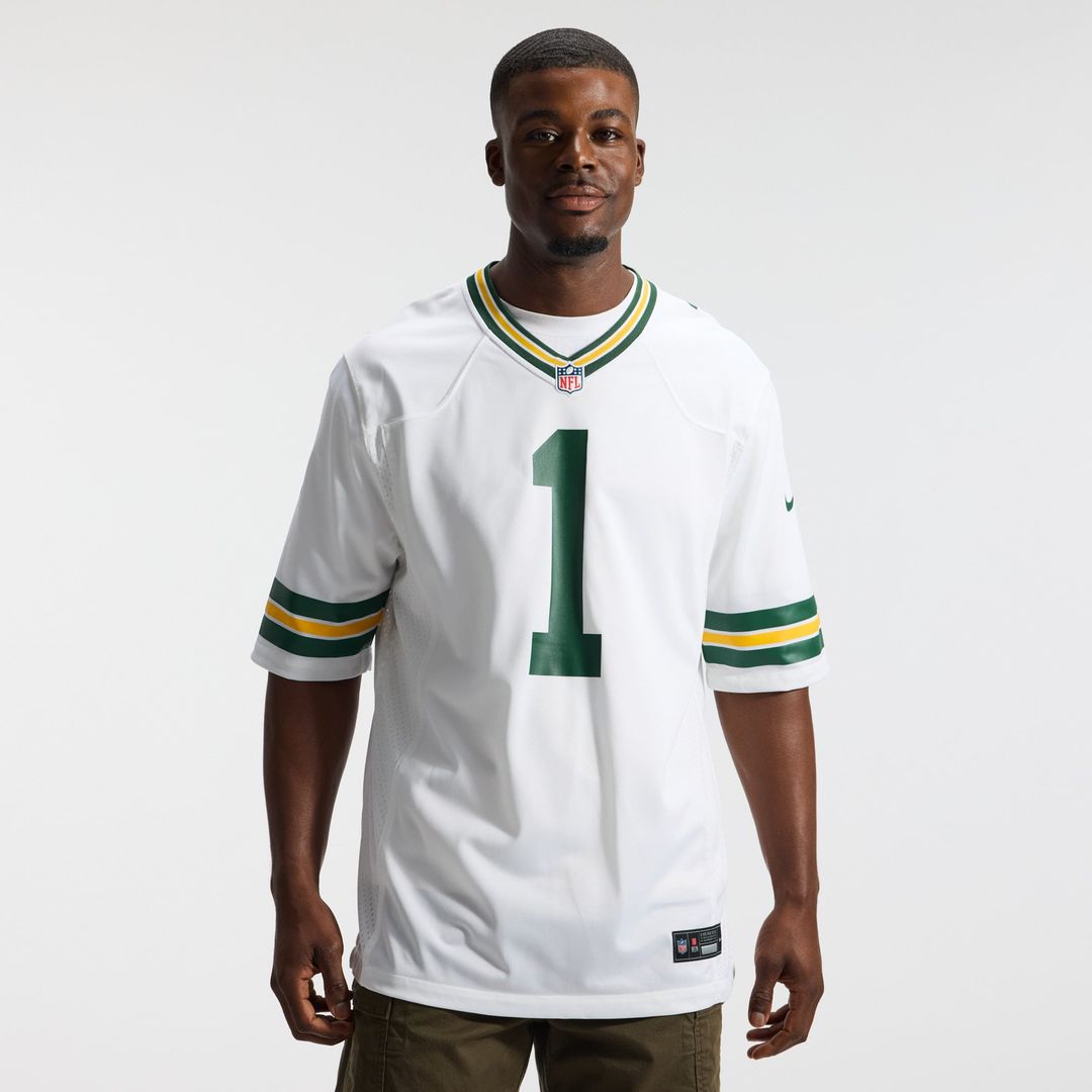 Green Bay Packers Micah Parsons Nike White Game Jersey