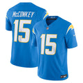 Los Angeles Chargers Ladd McConkey Nike Powder Blue Team Vapor FUSE Limited Jersey