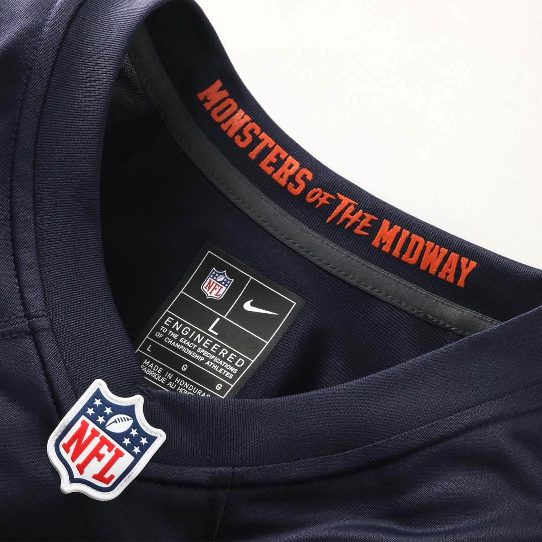 Chicago Bears D'Andre Swift Nike Navy 2026 Rivalries Collection Game Jersey