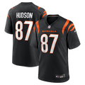 Cincinnati Bengals Tanner Hudson Nike Black Home Game Jersey