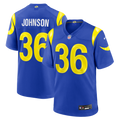 Los Angeles Rams Alex Johnson Nike Royal Game Jersey