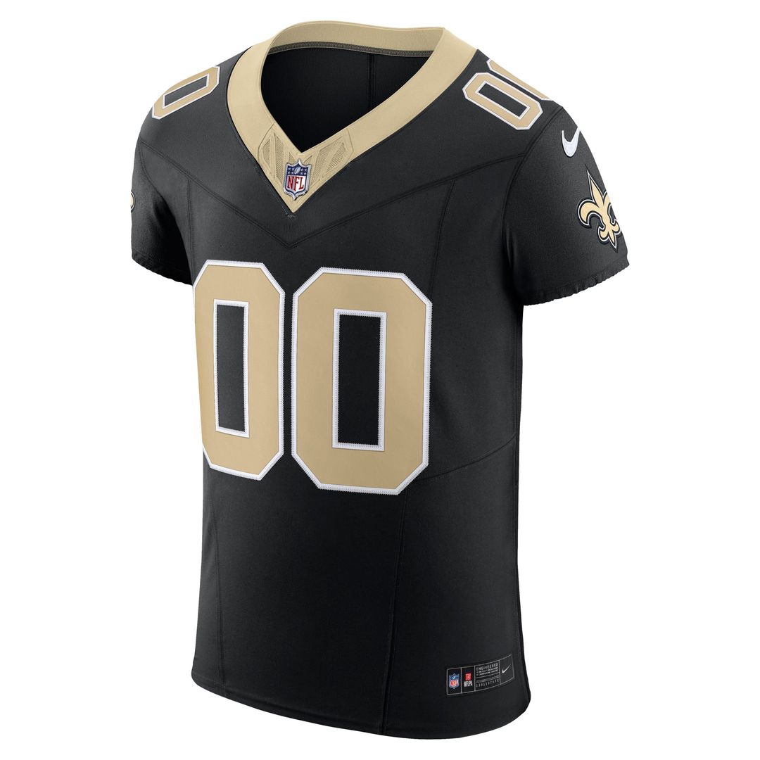 New Orleans Saints Nike Black Vapor FUSE Elite Custom Jersey