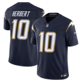 Los Angeles Chargers Justin Herbert Nike Navy Alternate Super Chargers Vapor FUSE Stitched Limited Jersey