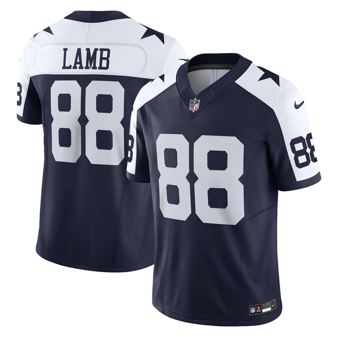 Dallas Cowboys CeeDee Lamb Nike Navy Vapor FUSE Limited Jersey
