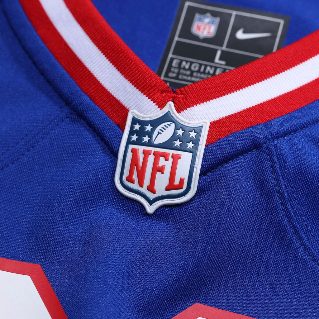 New York Giants Malik Nabers Nike Royal Game Jersey