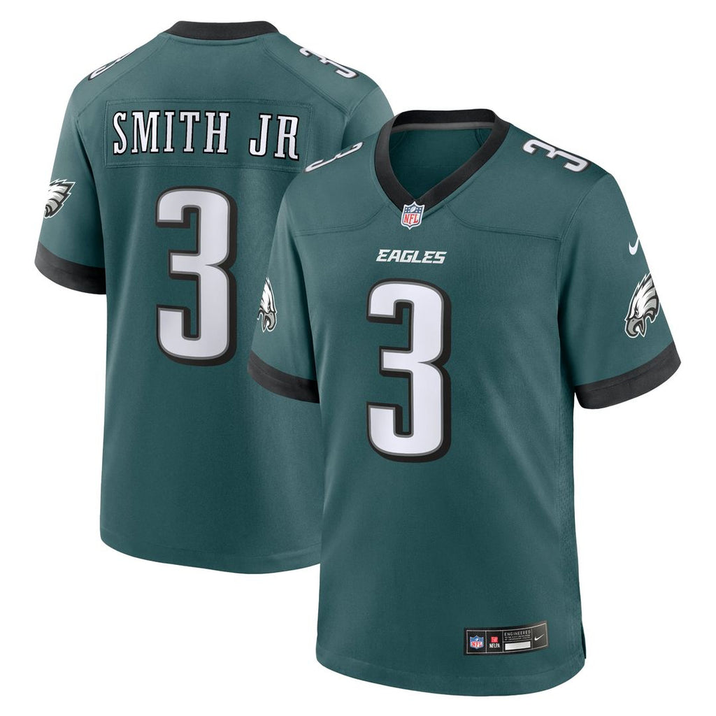 Philadelphia Eagles Nolan Smith Nike Midnight Green Game Jersey