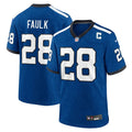 Indianapolis Colts Marshall Faulk Nike Blue Retired Player Alternate Game Jersey